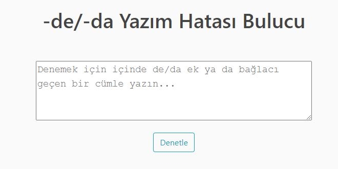 'De ve da'ya mühendis dokunuşu