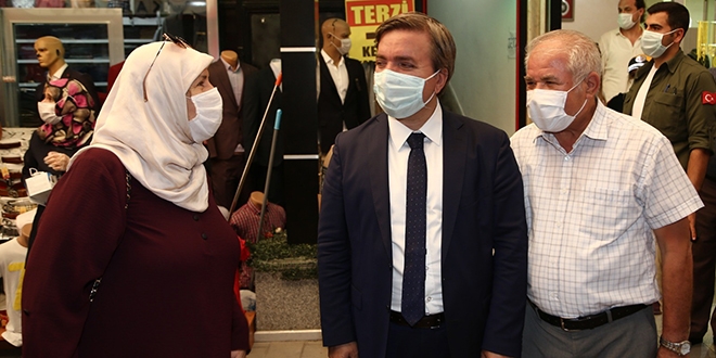Vali Aydoğdu'nun gurbetçi aile ile diyaloğu gülümsetti