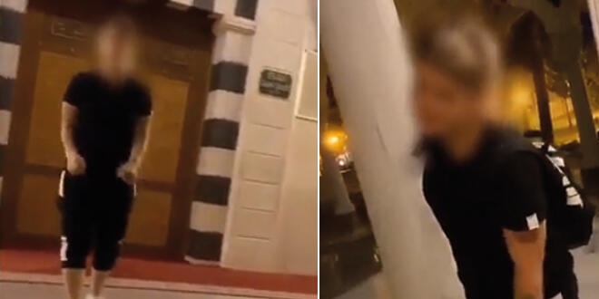 Camide yapılan çirkin harekete adli işlem başlatıldı