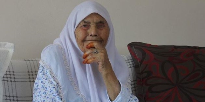 Elife nine 106 yıllık yaşamını doğal beslenmeye borçlu