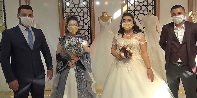 Altın maskenin de fiyatı arttı