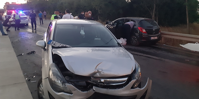 Silivri'de zincirleme trafik kazası: 18 yaralı