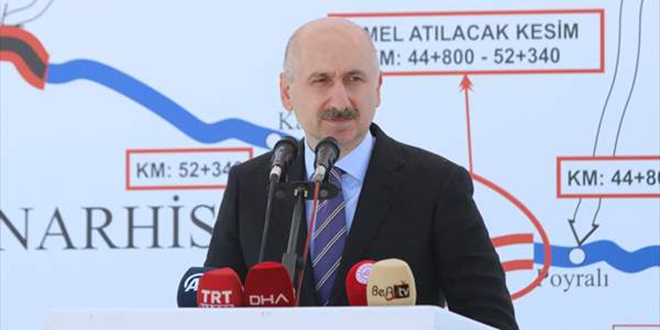 Bakan Karaismailoğlu, Saray- Kırklareli yolunun temelini attı
