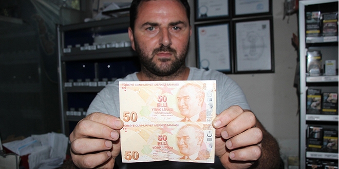 50 lirasına 75 bin lira istiyor