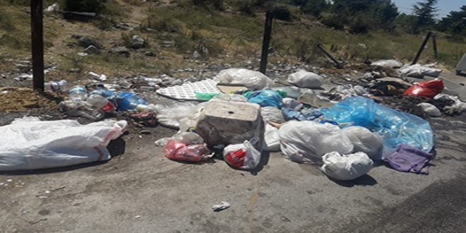 Kurban atıklarını etrafa saçtılar, ekipler müdahale etti