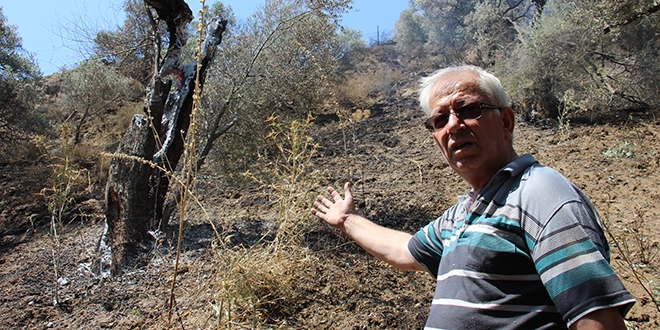 Yang�n bitti, geriye ac�s� kald�