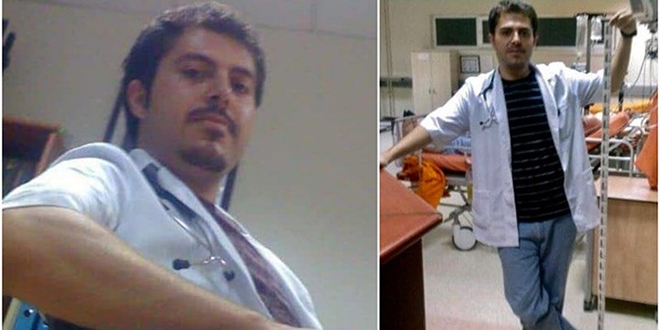 Koronavirüse yenilen doktor memleketinde defnedildi