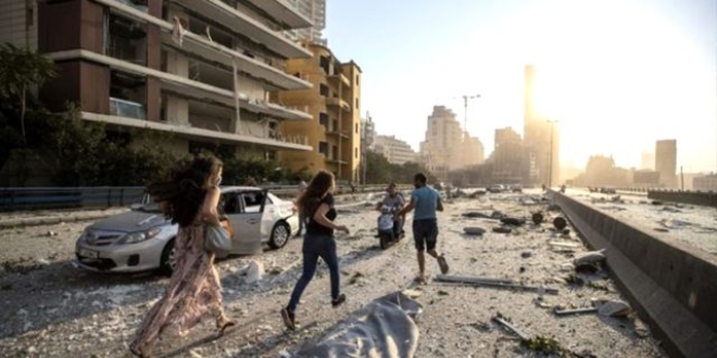 Beyrut'taki patlamalarda 2 Trk vatanda yaraland