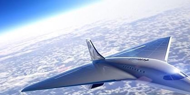İşte sesten 3 kat hızlı giden süpersonik jet