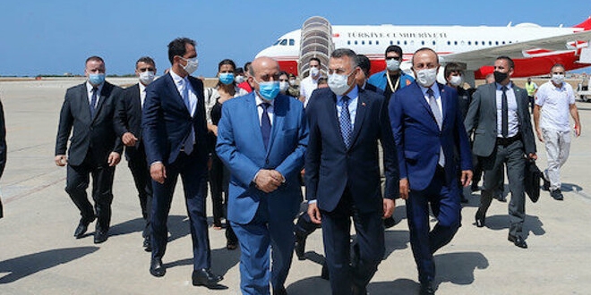 Oktay: Mersin Limanımızın Lübnan'ın hizmetinde olacağını bildirdik