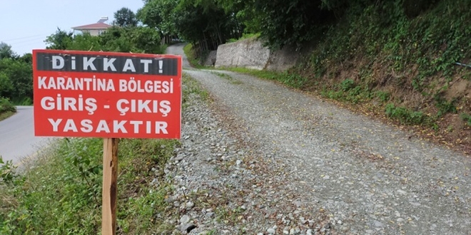 7 ilde bazı yerleşim yerleri karantinaya alındı