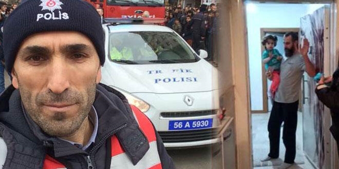 3 ay önce yüksekten düşen polis memuru şehit oldu