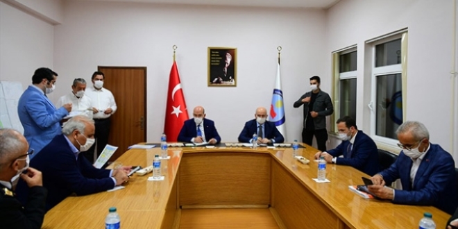 Bakanlar Soylu, Kurum ve Karaismailoğlu Of'a geldi