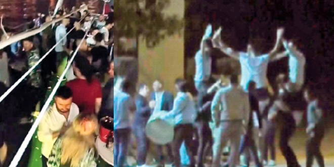 Bu inat neden: Karantinada olması gerekiyordu düğünde çıktı