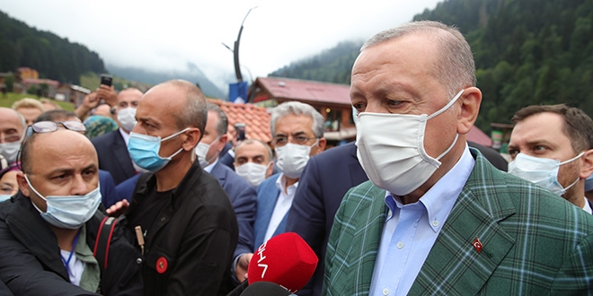 Erdoğan: Hedefimiz 2022 yılının sonunda yeni bir Ayder ortaya çıkarmak