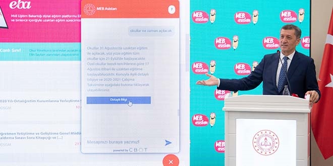 Bakan Selçuk: Bakanlığın makineleri de eğitecek