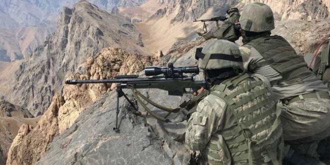 Hakkari'de bir terörist etkisiz hale getirildi