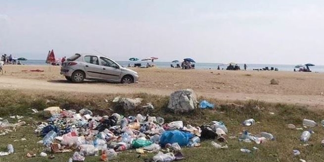 'Düşüncesiz tatilcinin' çöpleri doğal güzelliği bozuyor