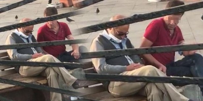 Aynı yöntem, aynı yer: Yine uyuyan birinin cüzdanını çalmaya çalıştı