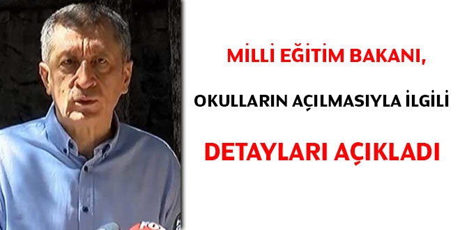 Bakan Seluk, okullarn almas ile ilgili almalar anlatt