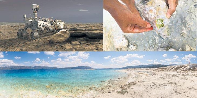 Salda Mars'ın keşfinde kılavuz görevi yapıyor