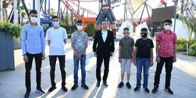 Sosyal deneyle gündem olan Diyarbakırlı çocuklar İstanbul turunda