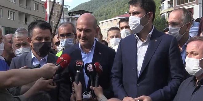 '153 vatandaş kurtarıldı, 11 vatandaşımız halen kayıp'