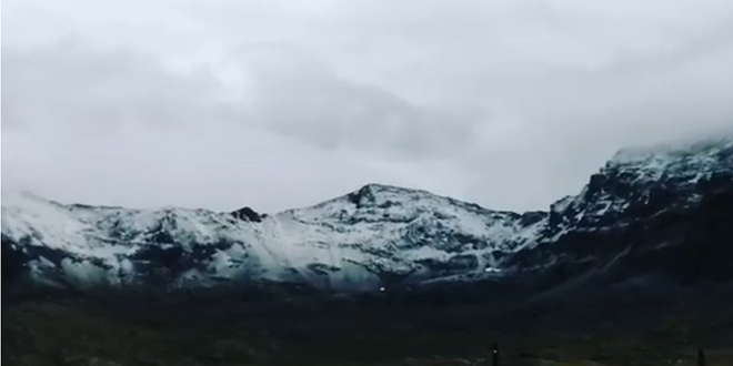 Rize'de Ağustos ayında kar sürprizi