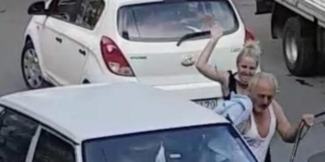 Yol kavgasında dayak atan kadın: Kendimi savundum