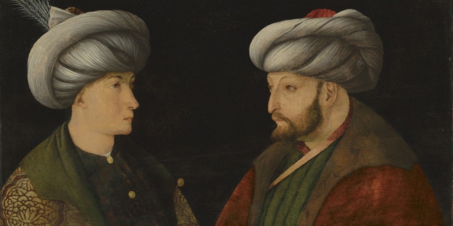 Fatih Sultan Mehmet tablosu stanbul'a ulat