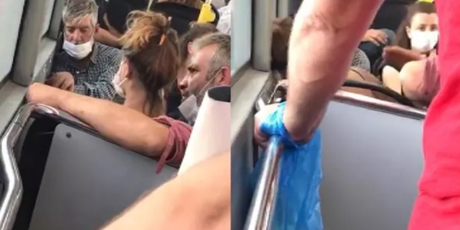 İstanbul'da otobüste kadına tokat! Kimse müdahale etmedi