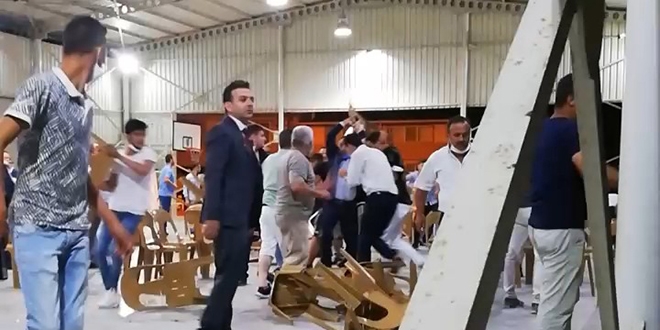 İstek şarkı, düğünü savaş alanına çevirdi