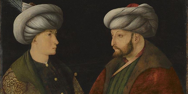 Fatih'in portresi İBB'ye getirildi
