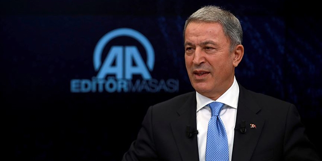 Bakan Akar, AA Editör Masası'na konuk olacak