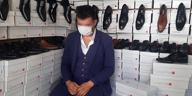 Karantinadan ikinci defa kaçıp alışveriş yaptı