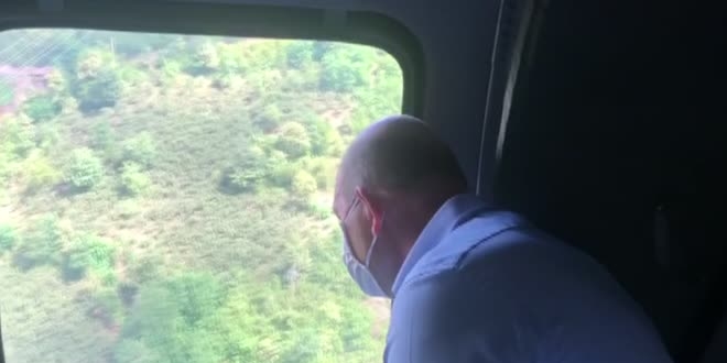İçişleri Bakanı Soylu, Dereli'de incelemelerde bulundu
