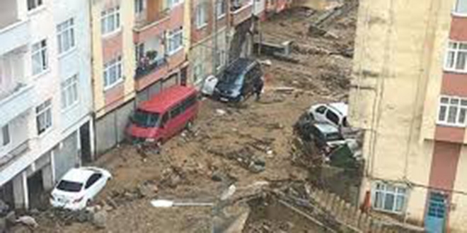 AFAD: Giresun'da kapanan 113 köy yolu ulaşıma açıldı
