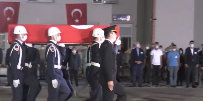 Şehit Uzman Çavuş Aykut Variyenli için tören düzenlendi
