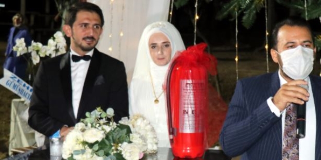 AFAD Sakarya İl Müdürünün oğluna ilginç düğün hediyesi