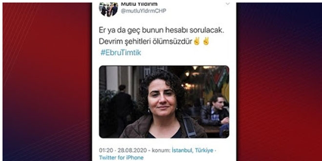 CHP'li Mutlu Yıldırım'a terör soruşturması