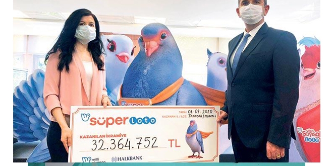 32 milyon liralık çek sahibini buldu