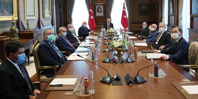 Cumhurba�kanl��� Y�K toplant�s� sona erdi