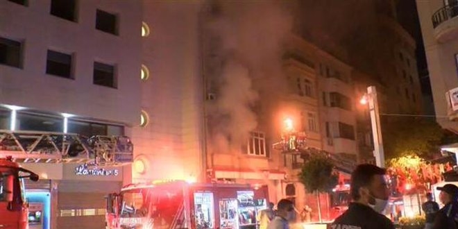 Kırgızistan Cumhuriyeti İstanbul Başkonsolosluğu'nda yangın