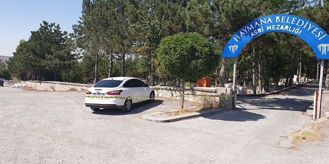 Haymana Mezarlığı'nda bir polis ölü bulundu