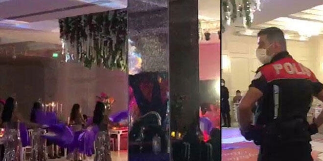 Bursa'da polislerden kına baskını: Ceza yağdı