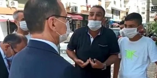 Esnaf ile Kaymakam arasında 'kaldırım' polemiği