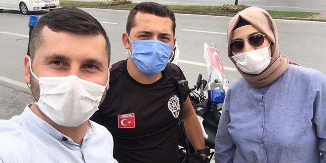 KPSS'ye geç kalan adayı polis ekipleri sınava yetiştirdi
