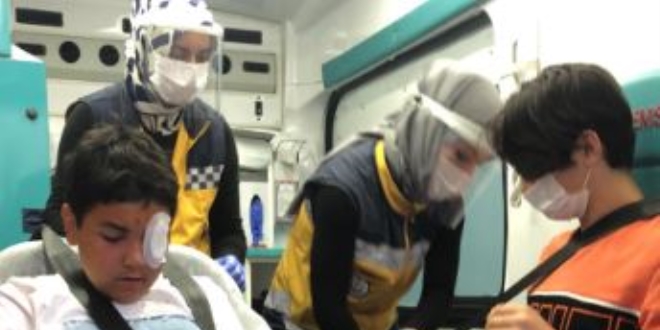 Soylu talimat verdi, helikopterle hastaneye ulaştırıldılar