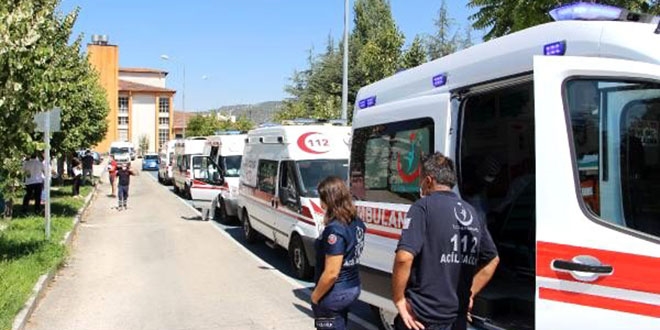 Isparta'da 42 koronavirüs hastası KPSS'ye girdi