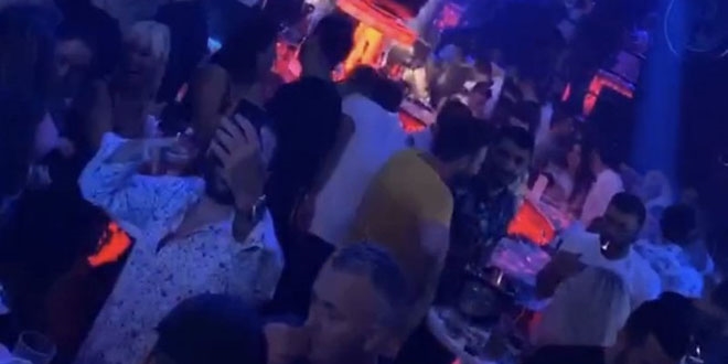 İstanbul'daki gece kulüplerinde korkutan görüntüler
